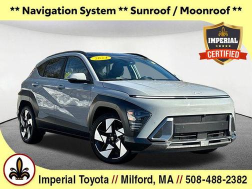 Cyber Gray Metallic 2024 Hyundai KONA Limited