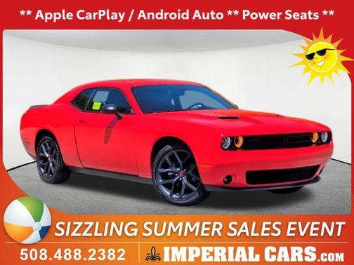 White Knuckle Clearcoat 2023 Dodge Challenger SXT