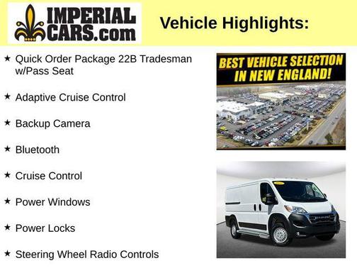 Bright White Clearcoat 2025 RAM ProMaster 2500 Tradesman