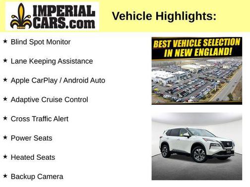 Pearl White Tricoat 2023 Nissan Rogue SV