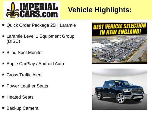 Diamond Black Crystal Pearlcoat 2022 RAM 1500 Laramie