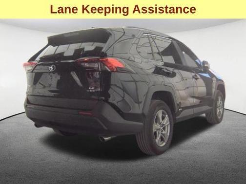 Midnight Black Metallic 2025 Toyota RAV4 Hybrid LE