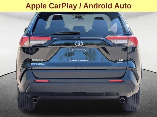 Midnight Black Metallic 2025 Toyota RAV4 Hybrid LE