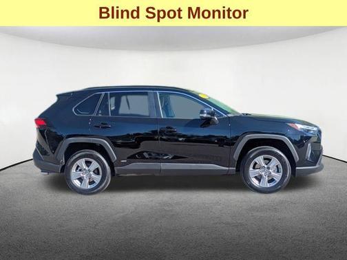 Midnight Black Metallic 2025 Toyota RAV4 Hybrid LE