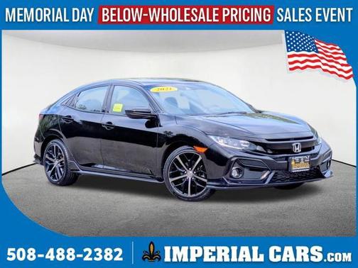 Crystal Black Pearl 2021 Honda Civic Sport