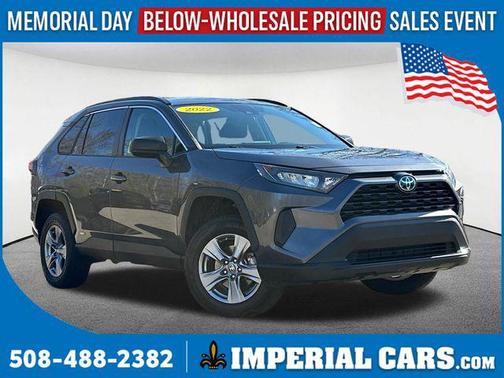 Magnetic Gray Metallic 2022 Toyota RAV4 Hybrid LE