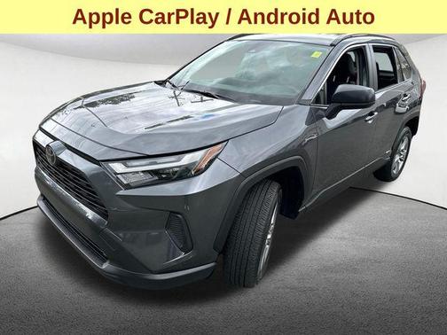Magnetic Gray Metallic 2025 Toyota RAV4 Hybrid LE