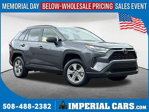 Magnetic Gray Metallic 2025 Toyota RAV4 Hybrid LE