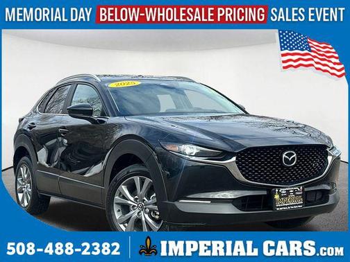Jet Black Mica 2025 Mazda CX-30 2.5 S Preferred Package
