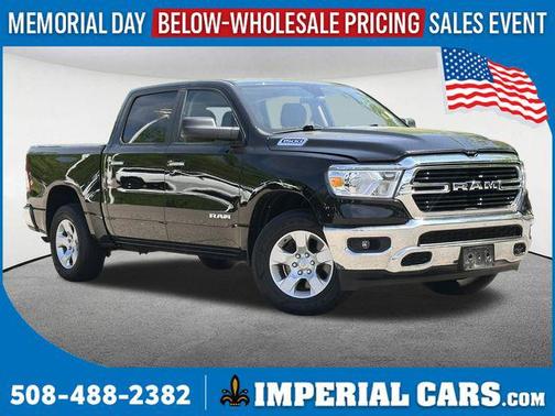 Diamond Black Crystal Pearlcoat 2019 RAM 1500 Big Horn