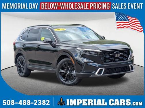 Crystal Black Pearl 2024 Honda CR-V Hybrid Sport Touring AWD