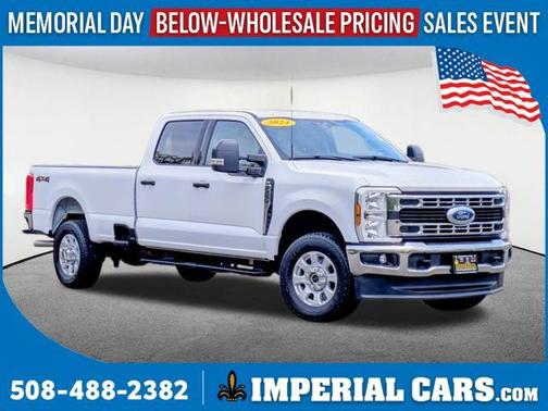 Star White Metallic Tri-Coat 2024 Ford F-250 XLT