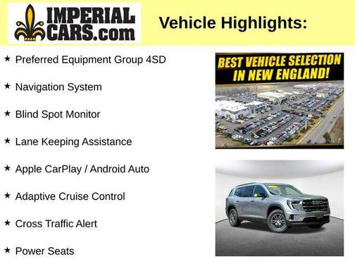 Sterling Metallic 2025 GMC Acadia AWD Elevation