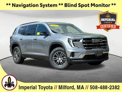 Sterling Metallic 2025 GMC Acadia AWD Elevation