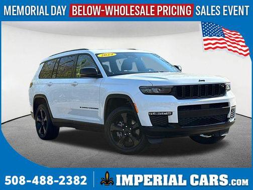 Bright White Clearcoat 2024 Jeep Grand Cherokee L Limited