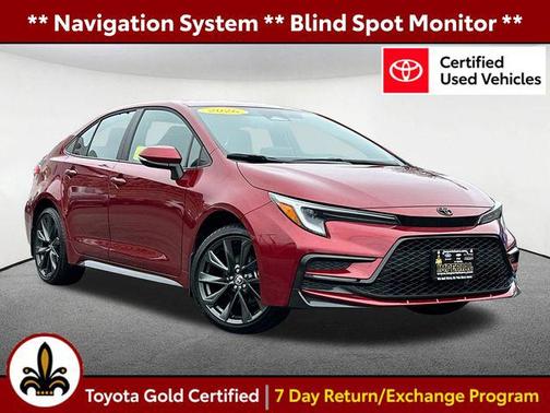 Red 2026 Toyota Corolla SE