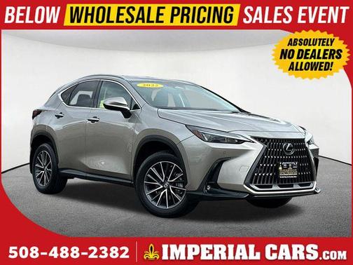 Atomic Silver 2022 Lexus NX 350 Premium