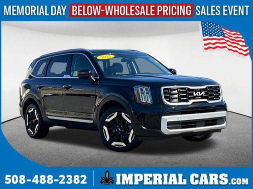 Ebony Black 2025 Kia Telluride S