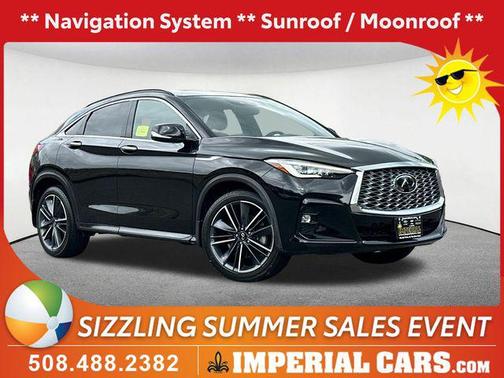 Black Obsidian 2023 INFINITI QX55 ESSENTIAL