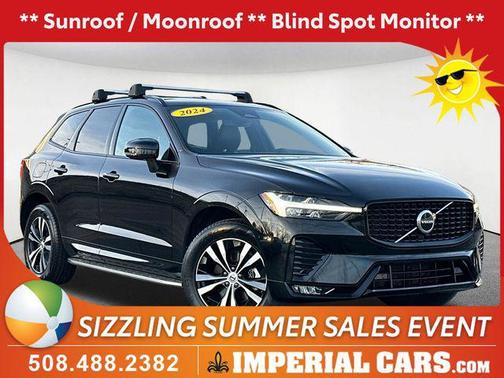 Onyx Black Metallic 2024 Volvo XC60 B5 Core Dark Theme