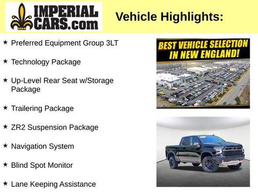 Black 2024 Chevrolet Silverado 1500 ZR2