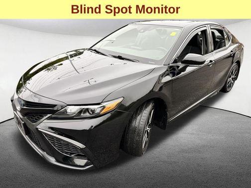 Midnight Black Metallic 2023 Toyota Camry SE