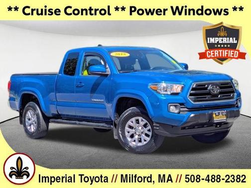 Blazing Blue 2018 Toyota Tacoma SR5