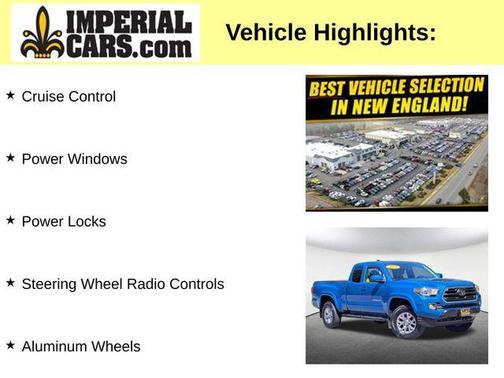 Blazing Blue 2018 Toyota Tacoma SR5