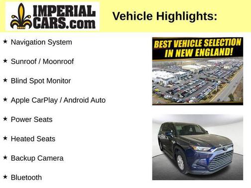 Blueprint 2025 Toyota Grand Highlander XLE