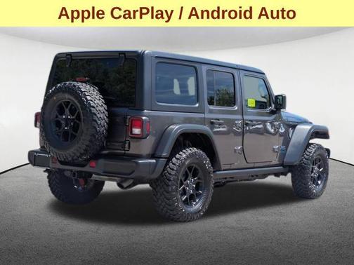 Granite Crystal Metallic Clearcoat 2025 Jeep Wrangler 4xe Willys