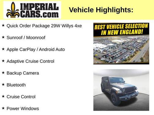 Granite Crystal Metallic Clearcoat 2025 Jeep Wrangler 4xe Willys