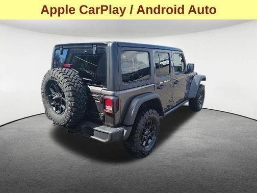 Granite Crystal Metallic Clearcoat 2025 Jeep Wrangler 4xe Willys