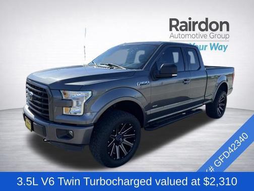 Gray 2016 Ford F-150 XLT