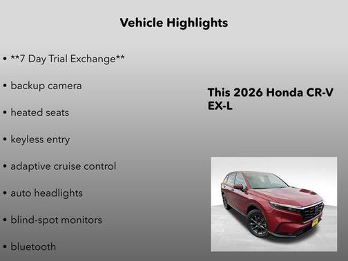 2026 Honda CR-V EX-L AWD