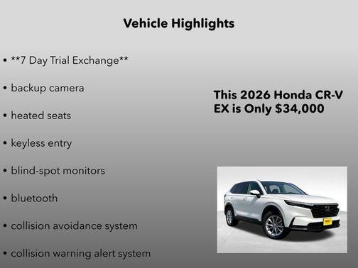 2026 Honda CR-V EX AWD