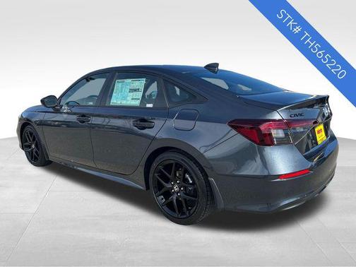 Gray Metallic 2026 Honda Civic Sport