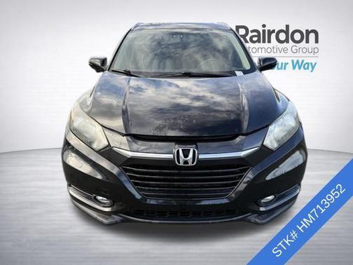 Crystal Black Pearl 2017 Honda HR-V EX-L w/Navigation