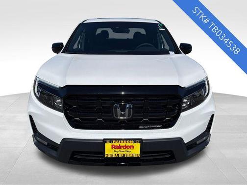 Platinum White Pearl 2026 Honda Ridgeline Black