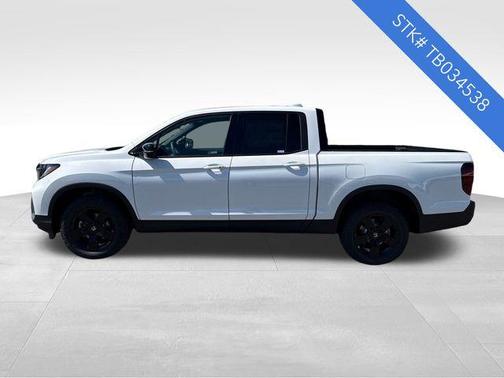 Platinum White Pearl 2026 Honda Ridgeline Black