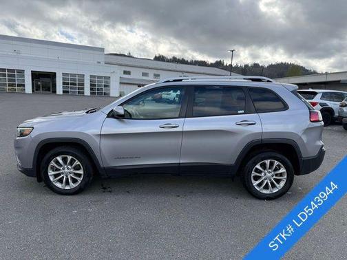 Billet Silver Metallic Clearcoat 2020 Jeep Cherokee Latitude