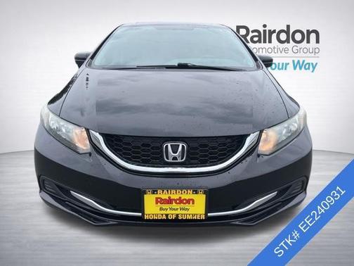 Crystal Black Pearl 2014 Honda Civic EX