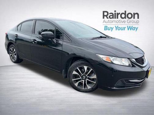 Crystal Black Pearl 2014 Honda Civic EX