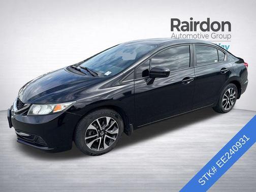 Crystal Black Pearl 2014 Honda Civic EX