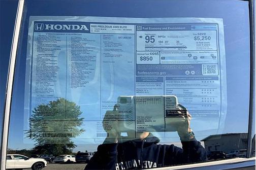 2025 Honda Prologue Elite