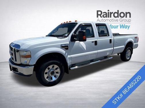 Oxford White Clearcoat 2008 Ford F-350 Lariat