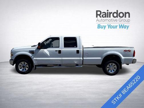 Oxford White Clearcoat 2008 Ford F-350 Lariat