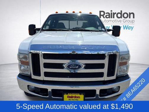 Oxford White Clearcoat 2008 Ford F-350 Lariat