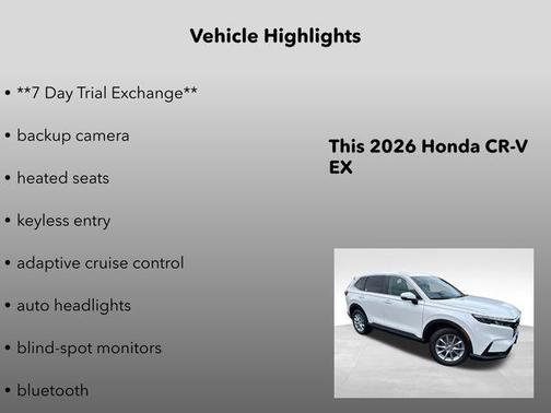 2026 Honda CR-V EX AWD