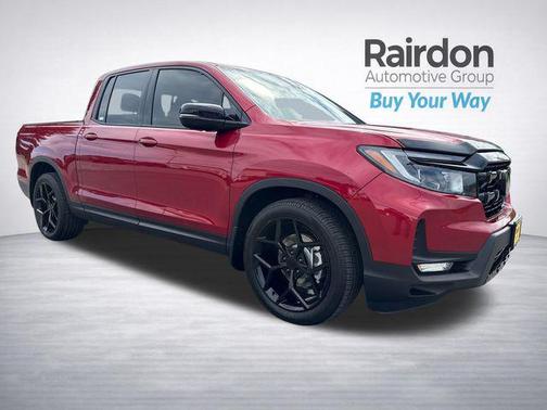 Radiant Red 2025 Honda Ridgeline Black