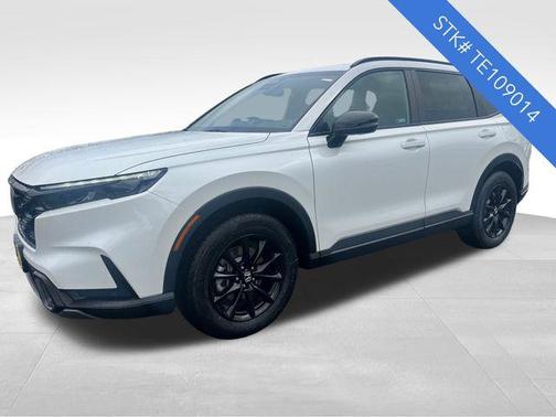 Platinum White Pearl 2026 Honda CR-V Hybrid Sport-L AWD